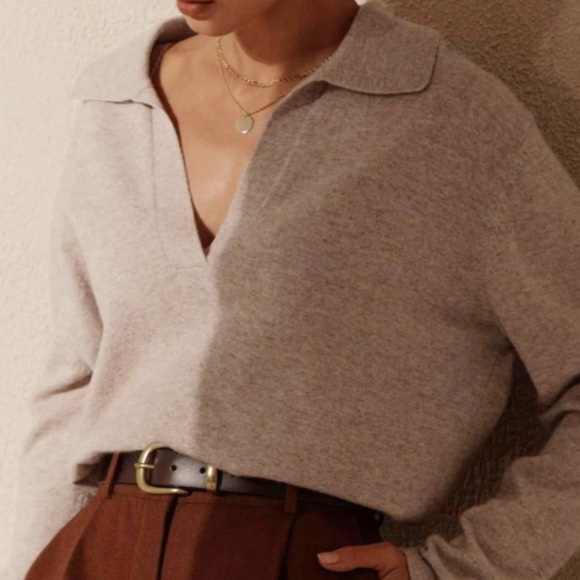 NWT Commense Leisure Collared Pullover Sweater - Picture 2 of 3